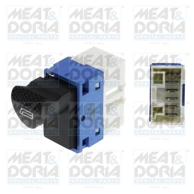 Switch, window regulator